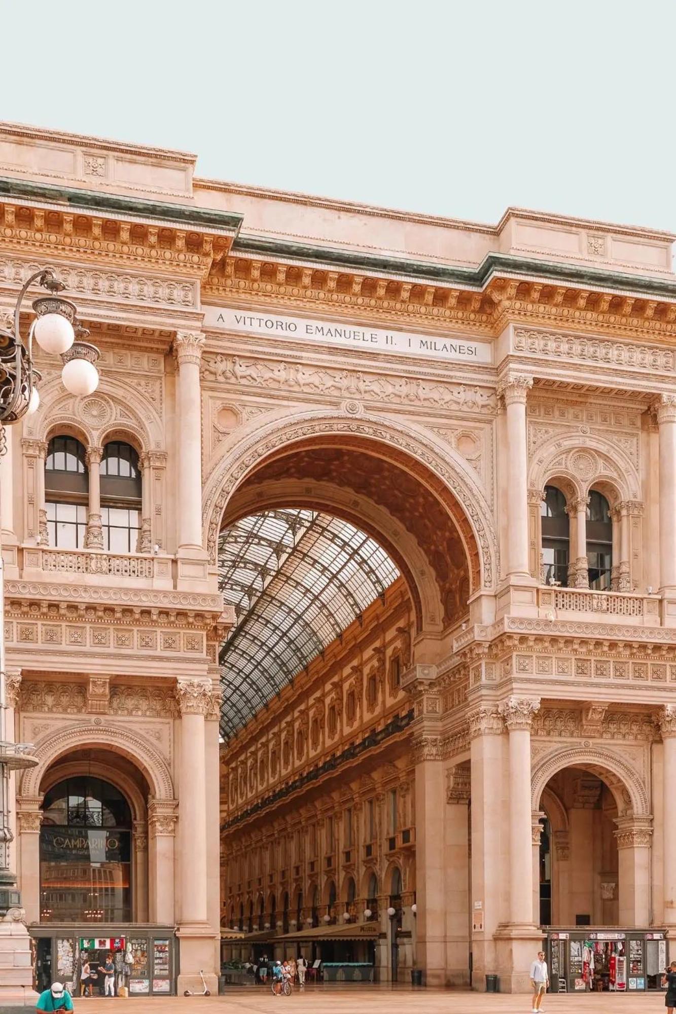 The Boutique Houses - Iconic Suite In Galleria Duomo With Private Parking Milan Exterior photo